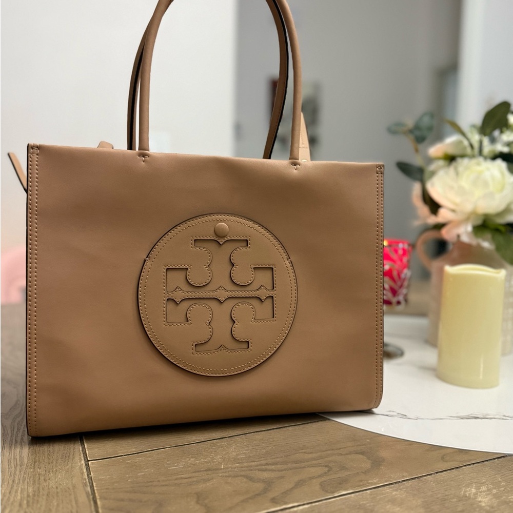 Tory Burch Brown Leather Tote